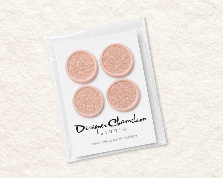 Citrus Branch Wax Seals