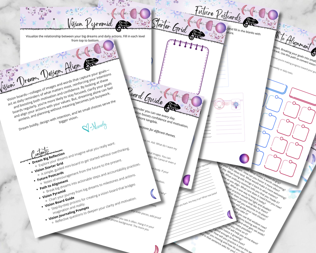 DIGITAL Vision Planner Packet