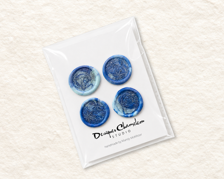 Snowflake Embellished Wax Seals