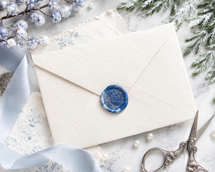 Snowflake Embellished Wax Seals