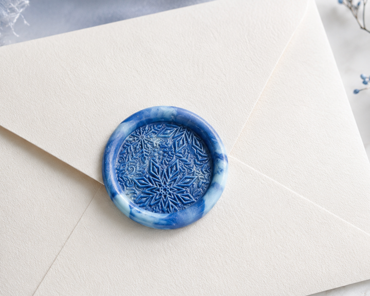 Snowflake Embellished Wax Seals