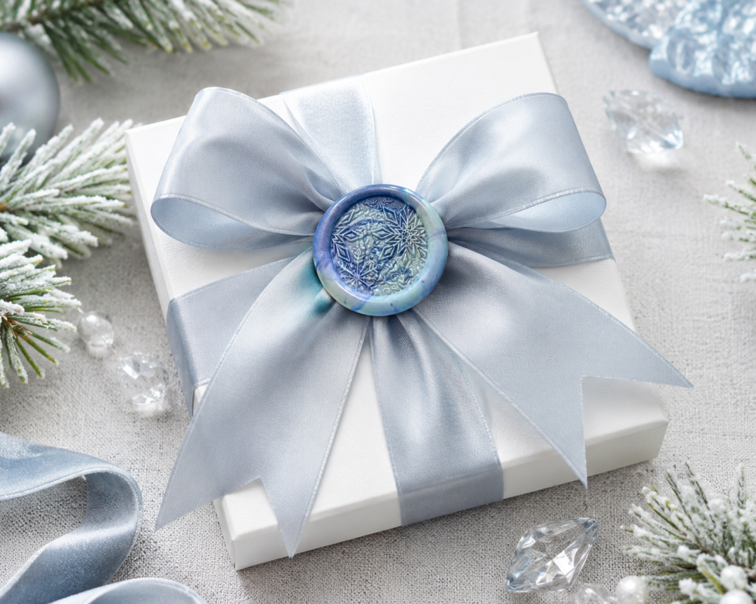 Snowflake Embellished Wax Seals
