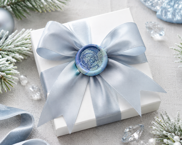 Snowflake Embellished Wax Seals