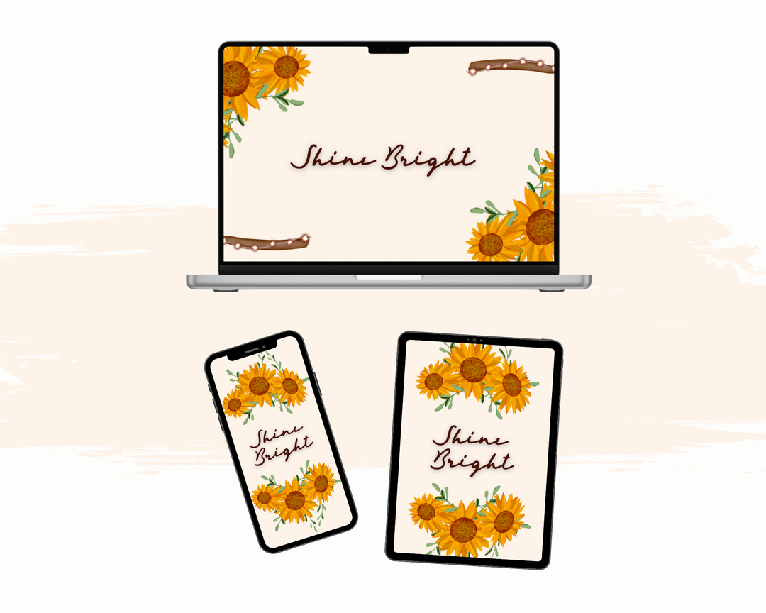 DIGITAL Shine Bright Screen Wallpaper Backgrounds
