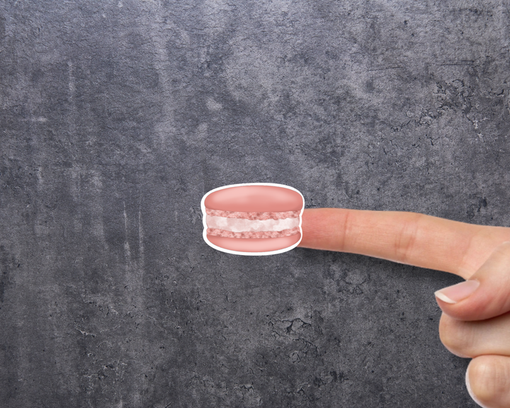 Macaron Set Waterproof Vinyl Stickers