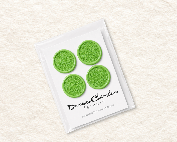 Citrus Branch Wax Seals