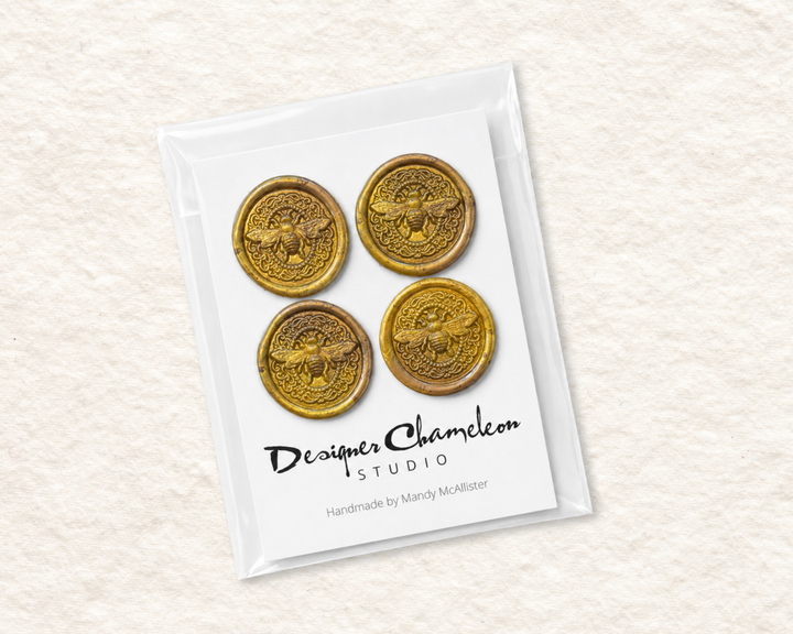 Bee Embellished Wax Seals