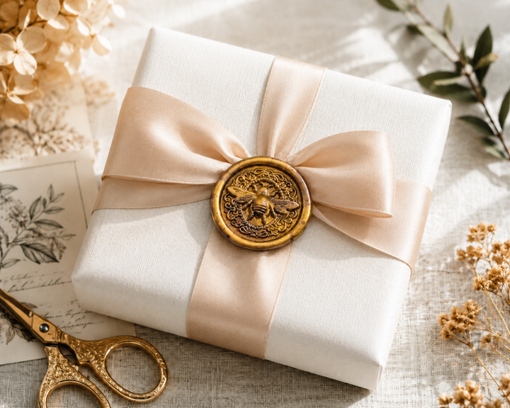Bee Embellished Wax Seals