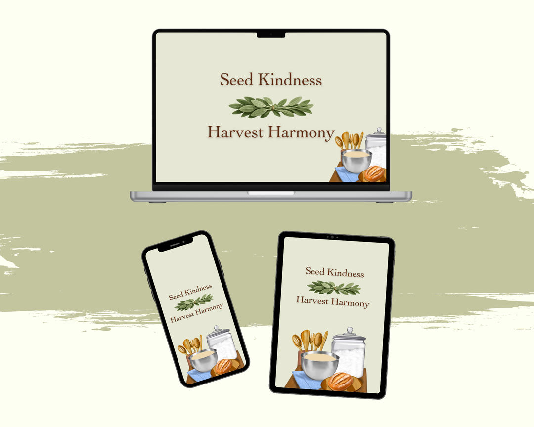 DIGITAL Harvest Pantry Screen Wallpaper Backgrounds