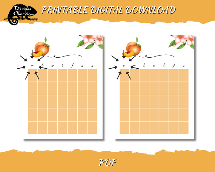 DIGITAL Just Peachy Planner Inserts