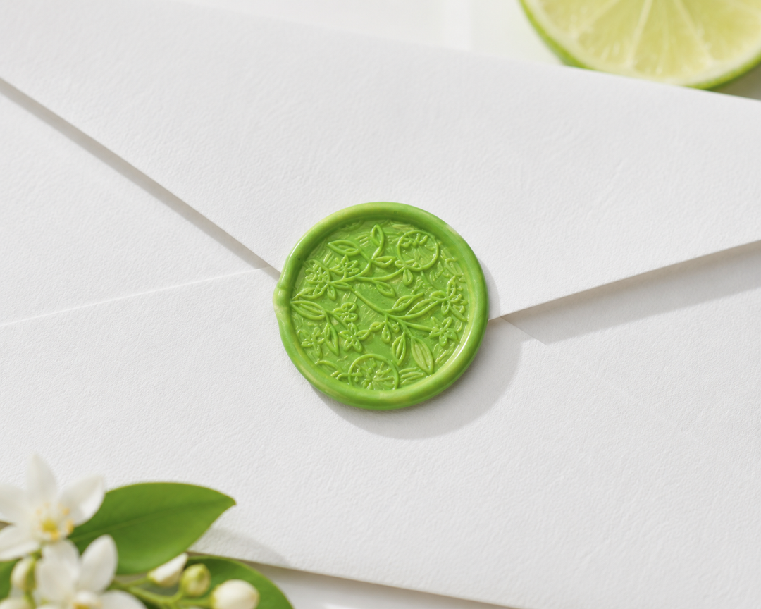 Citrus Branch Wax Seals