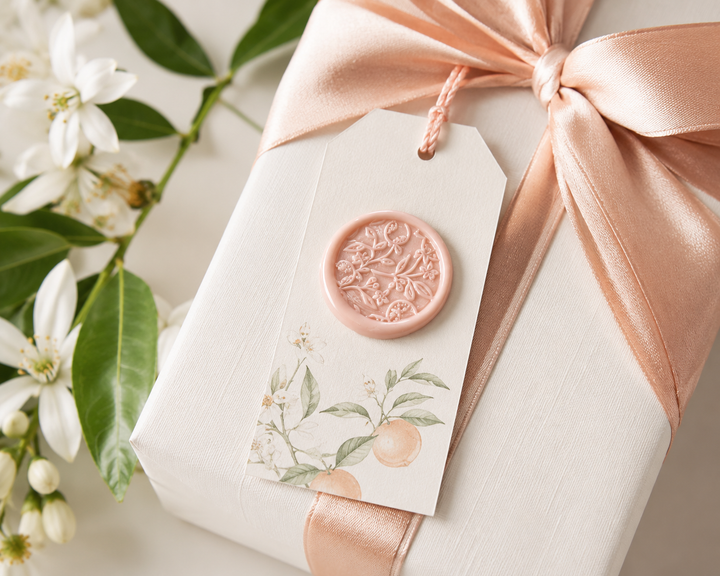 Citrus Branch Wax Seals