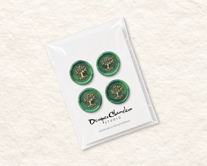 Tree Embellished Wax Seals