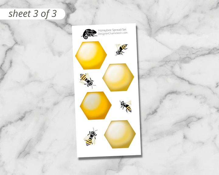 Honeybee Spread Set Stickers