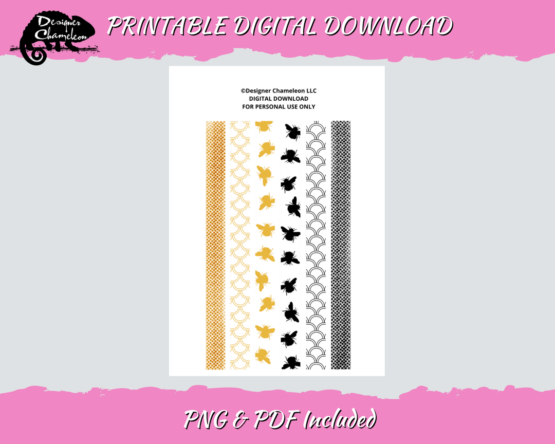 DIGITAL Bumblebee Collection Stickers